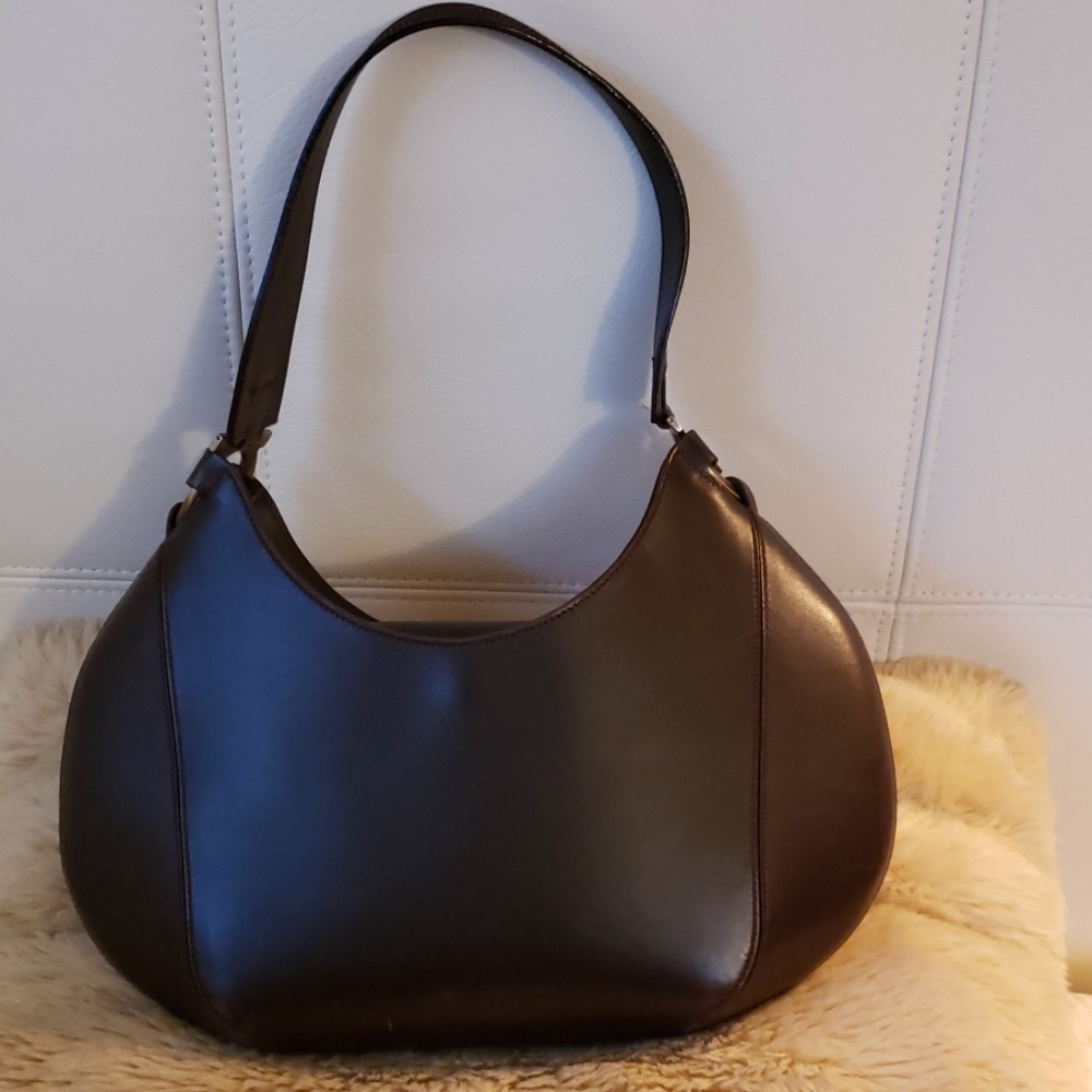 Ferragamo espresso handbag